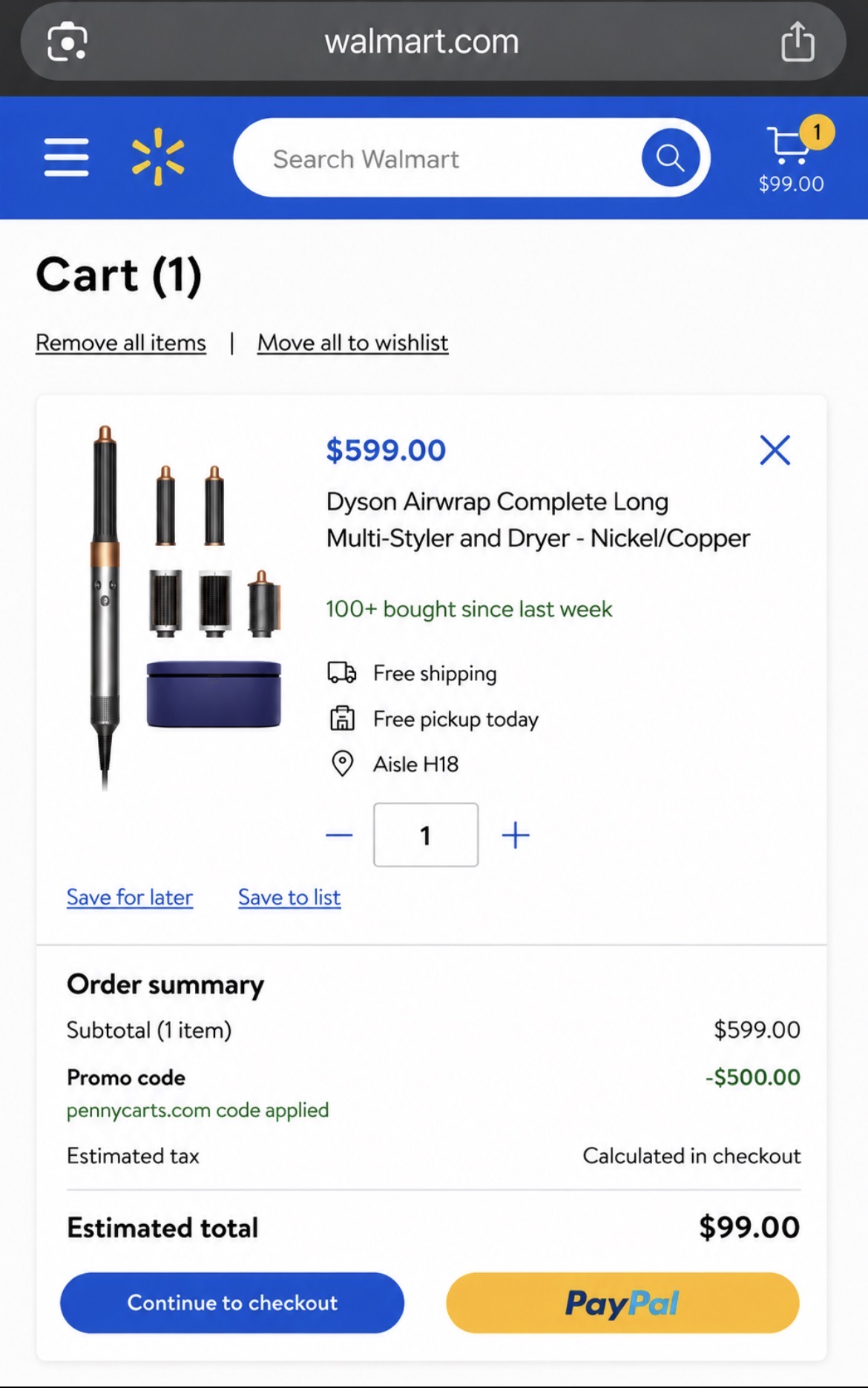 Dyson Airwrap Cart Proof